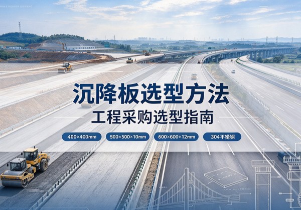 华亭沉降板选择方法