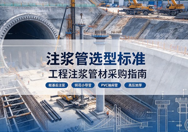 华亭注浆管选型标准